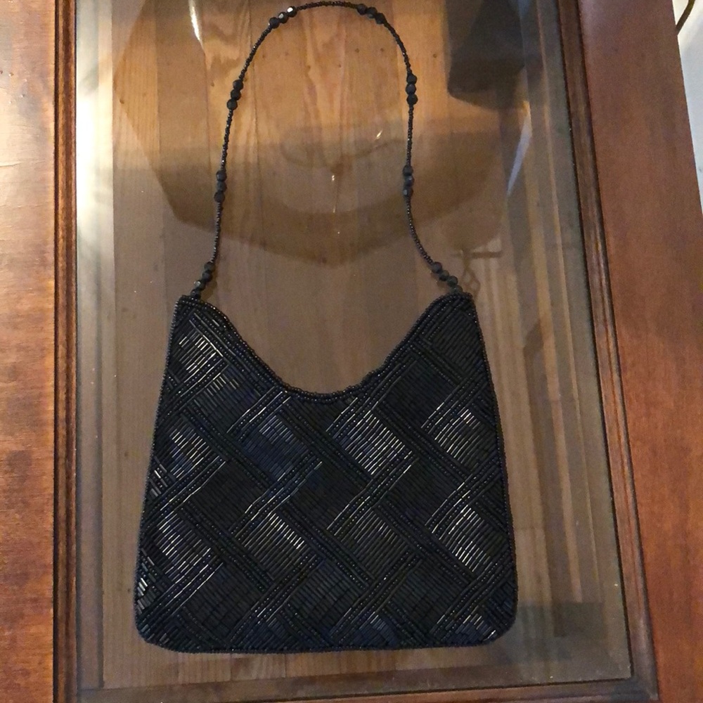 Beaded evening bag